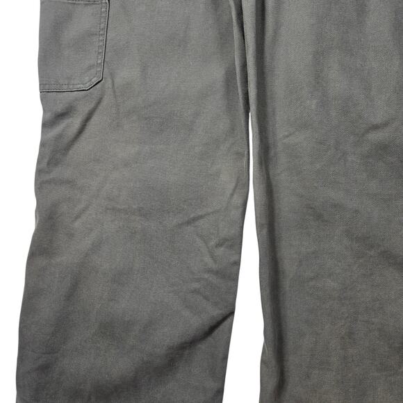 Dickies Bib Overalls Green Utility Carpenter Workwear Mens Large 31x40 - Picture 11 of 11